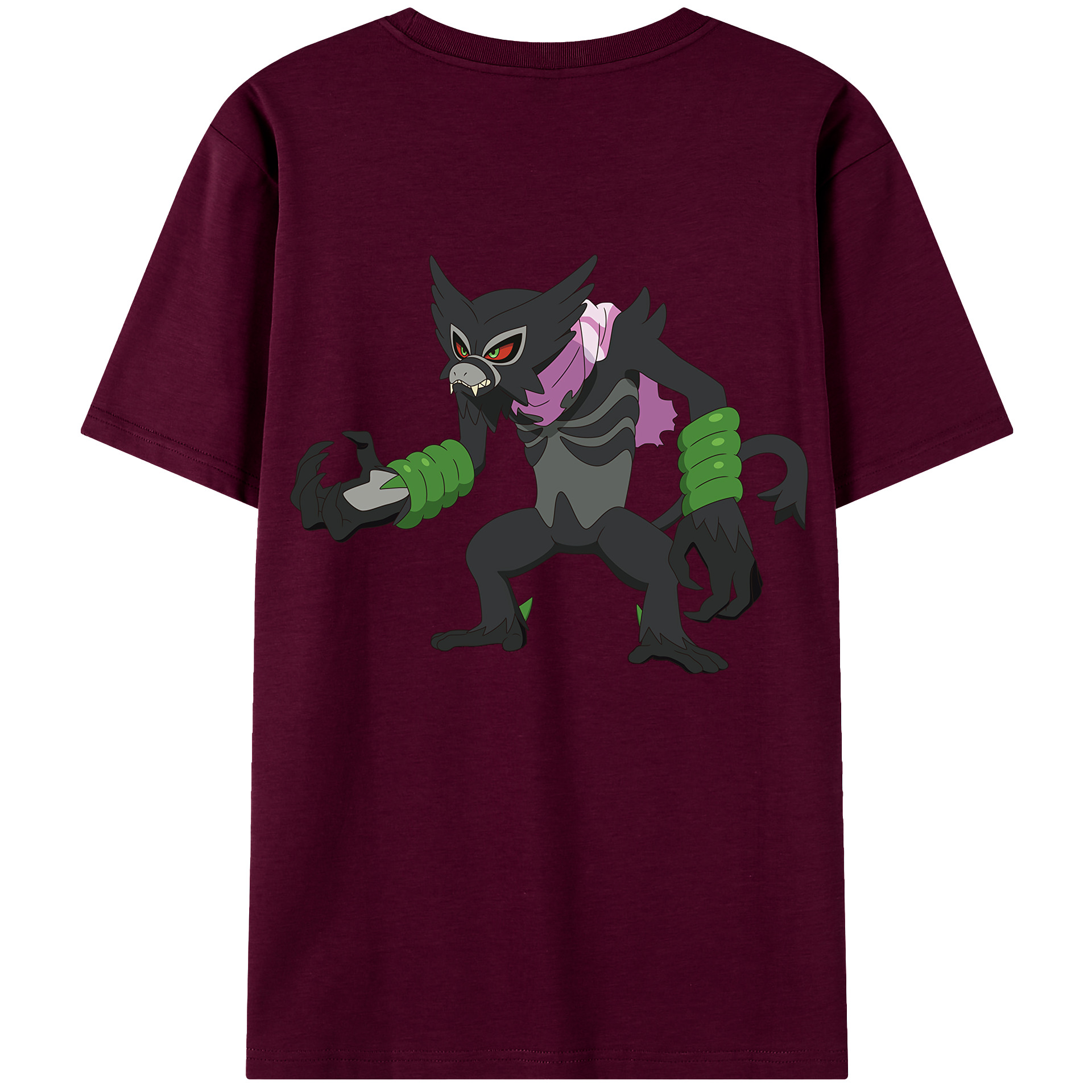 （画像用） ポケットモンスター Pokémon レディース半袖Tシャツ(バックプリント)